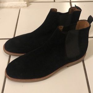 Steve Madden Chelsea Boots - Black Suede